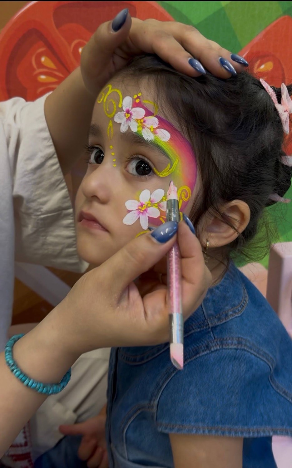 کارگاه گریم دست و صورت